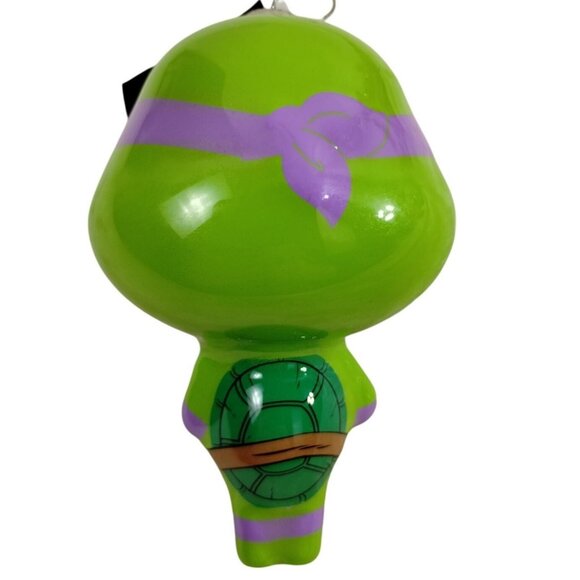 Teenage Mutant Ninja Turtles 4 Inch Donatello Decoupage Christmas Ornament - Picture 2 of 3